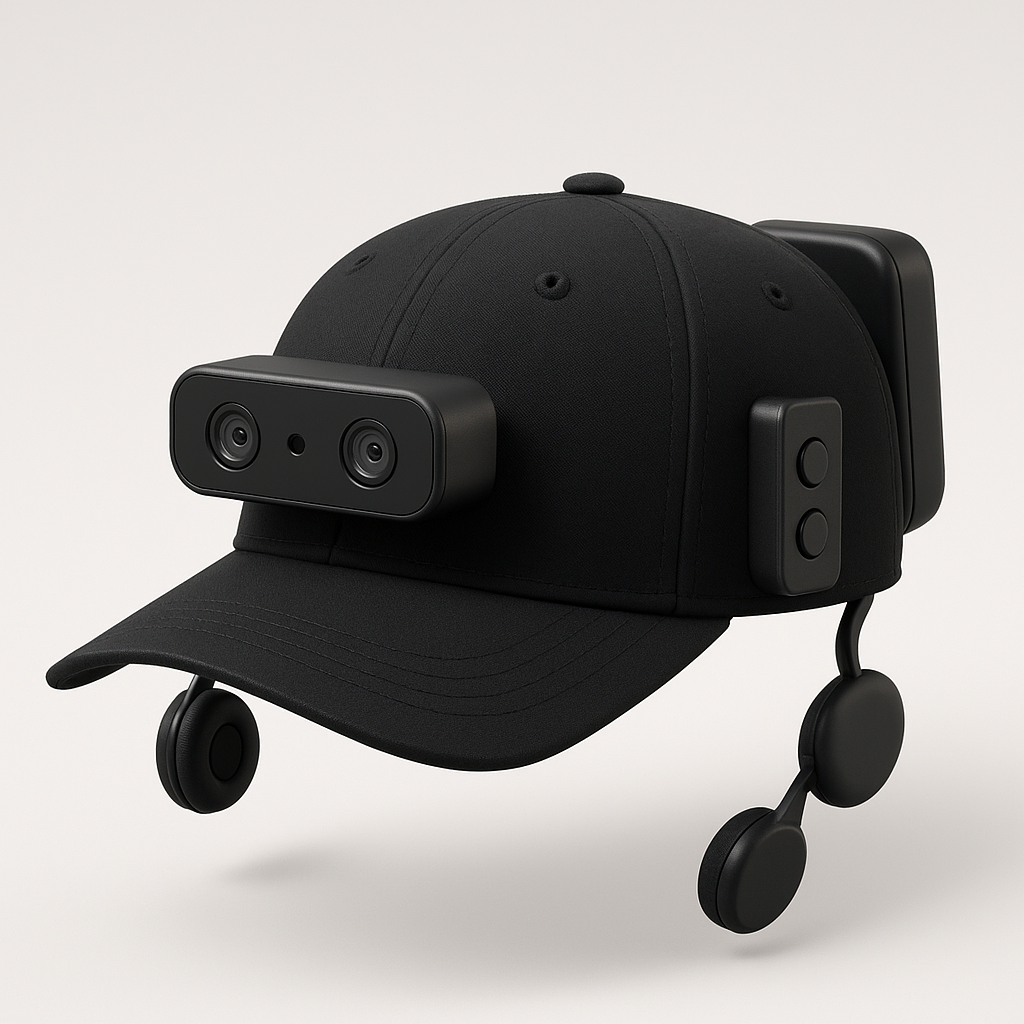 NAVI Cap with sensors